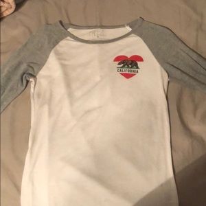 California baseball tee